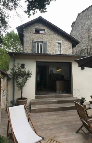 Nouvelle terrasse à Fontainebleau