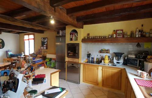 cuisine avant la rénovation Sens (89) 