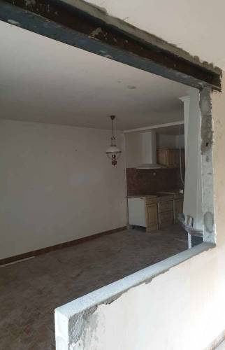 Ouverture mur porteur Bruz - Étapes de la rénovation maison