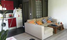 Rénovation d’un studio à Lannion - cuisine équipée