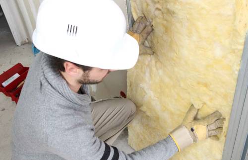 Mise en place de l'isolation verticale - Nantes 44