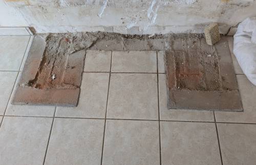 Sol après démolition de cheminée La Maison Des Travaux Bruz
