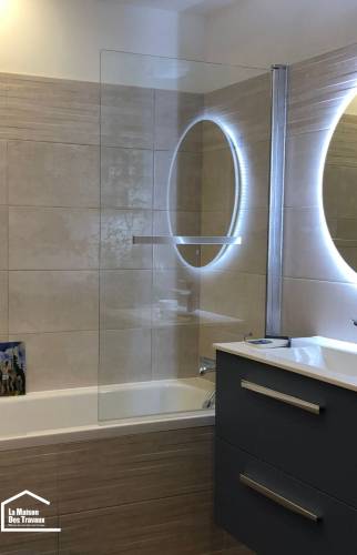 résultat rénovation salle de bains Cognac