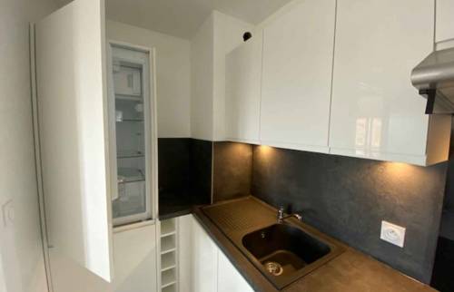 Pose d'un évier à Honfleur