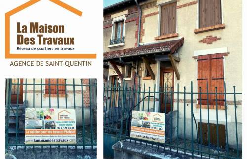 Carnet de projet à Chauny (02) : rénovation d'une maison chaunoise de 75 m2