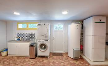 Rénovation sous-sol aménagement buanderie étanchéité et carrelage sol - Crécy-la-Chapelle - 77580 - 