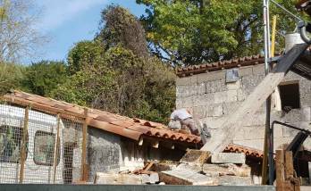 Rénovation de couverture à Chaniers