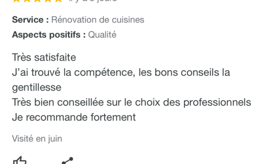 avis client
