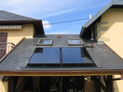 Installation de chauffe-eau solaire 61000