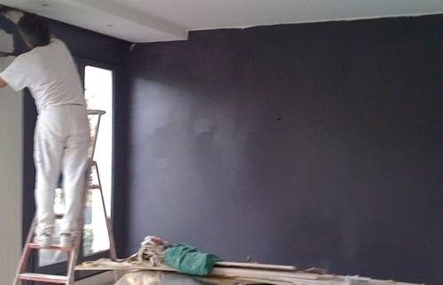 Rénovation des murs : pendant