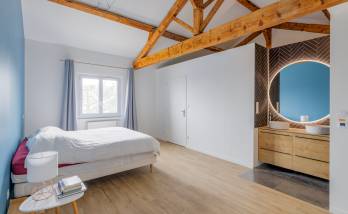 Rénovation d'une suite parentale sous les combles avec création d'une salle de bain complète, Saint Germain au Mont D'Or (69650)