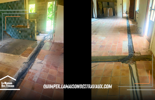 Réalisation d'une Extension Innovante à Fouesnant