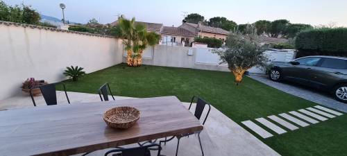 Travaux d'embellissement du jardin