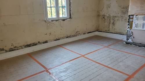 Travaux d'isolation