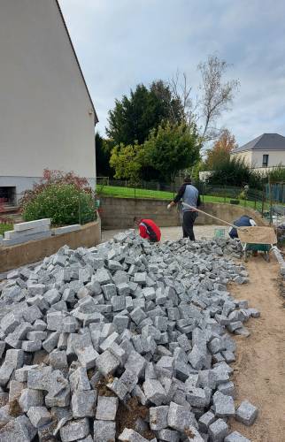 Pavés granit du Portugal