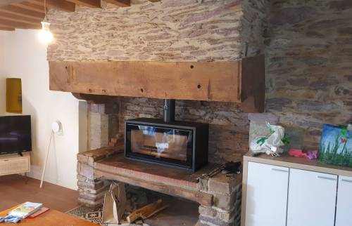 Installation de cheminé terminée à La Guerche-de-Bretagne 