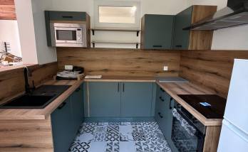 Nouvelle cuisine dans une résidence secondaire rénovée - Île d'Oléron 17