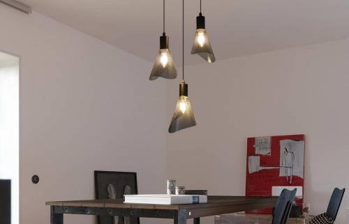 Une suspension avec des câbles électriques extra plats