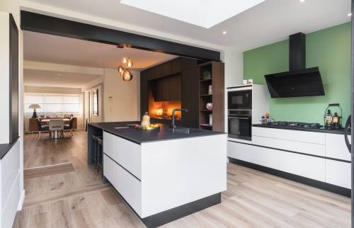 Rénovation de la pièce de vie cuisine et salon à Vertou (44120)