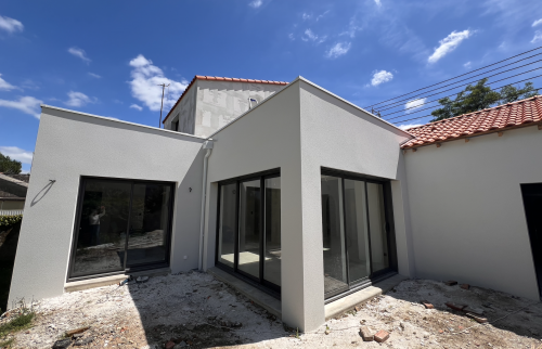 Rénovation complète et extension surélévation d'une maison de 1900 au coeur de Vertou - exterieur