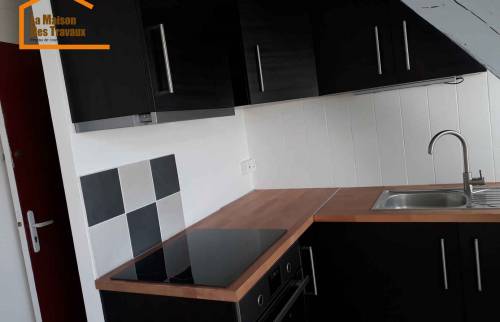 Une nouvelle cuisine pour cet appartement à Sens