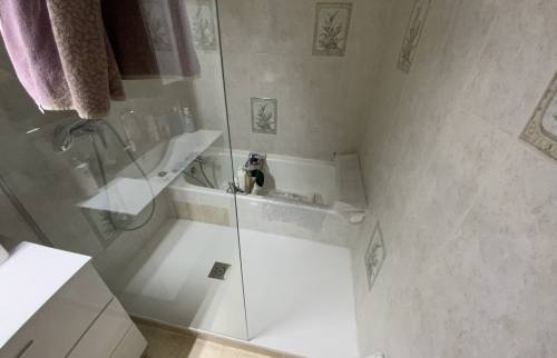 installation de la douche