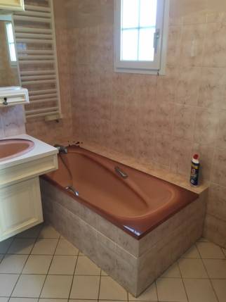 Ancienne salle de bain avant rénovation - Nantes 44