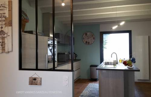La Maison des Travaux Vannes Sarzeau Pénestin Créer une verrière dans sa cuisine
