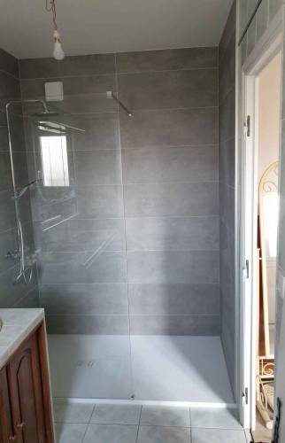 Nouvel espace douche italienne