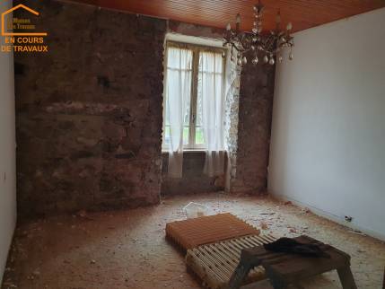 Rénovation énergétique d’une maison à Plouër-sur-Rance en cours de Travaux