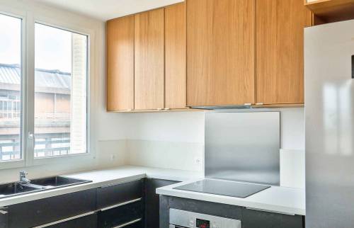 rénovation d'un appartement Paris - cuisine - La Maison Des Travaux Paris 16