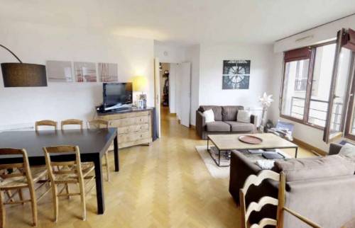 Salon avant les travaux - Paris 17 