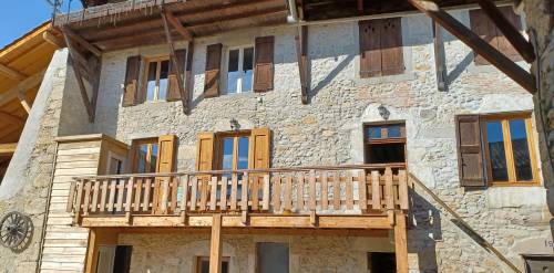 Les pierres apparentes , chantier terminé