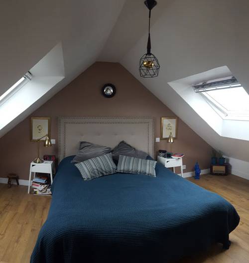 Chambre parentale combles Sauveterre de Guyenne