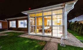 Extension vitrée maison