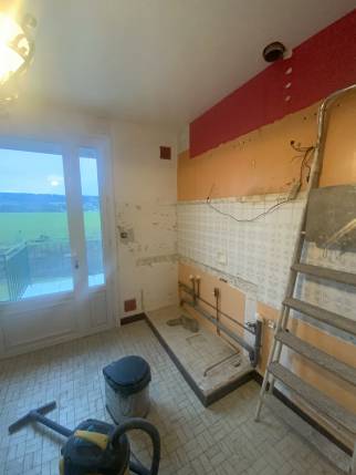  Après démolition de la cuisine