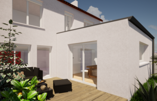 Plan projet - Extension de maison à Nantes