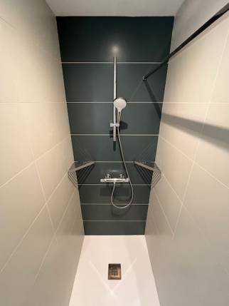 Création de salle de bain avec douche de plain-pied - Nantes 44