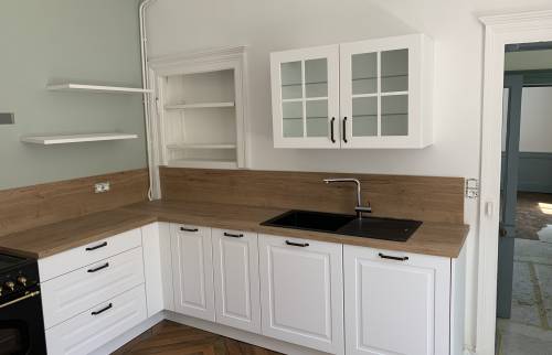 Après travaux : Installation cuisine Campagne chic - Rennes