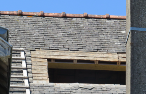 Création d'une ouverture dans la toiture - Quéven (56)