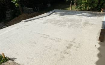Dallage en béton pour construire une terrasse - Montauban 82000
