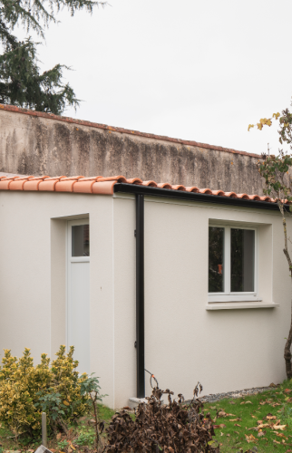 Surélévation de 20 m² aux Sorinières en Loire-Atlantique et création d'un toit terrasse