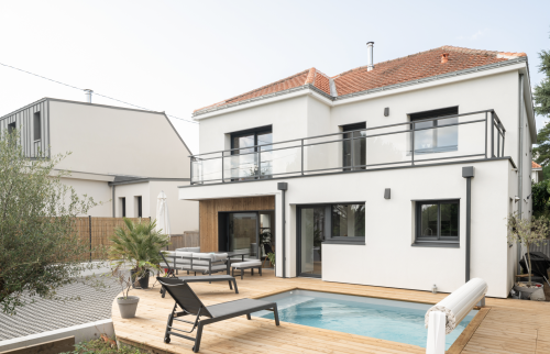 Modification de la structure et rénovation totale d'une maison nantaise à Vertou