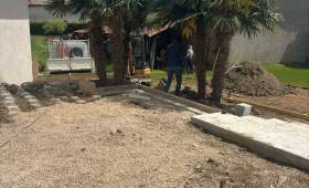 Rénovation de jardin à Rhône