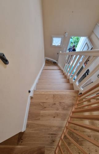 mise en œuvre marches