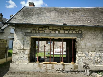 Pendant les travaux