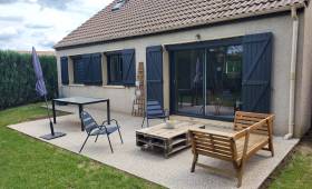  Nouvelle terrasse en béton désactivé - Lésigny 77150