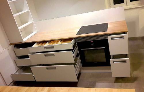 Cuisine Saint-Malo après rénovation 