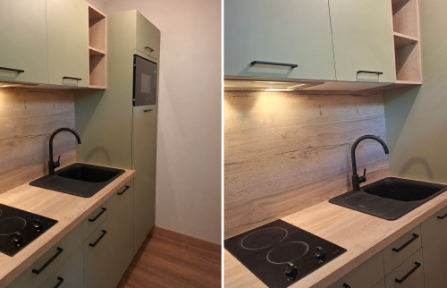 Rénovation cuisine - petit appartement