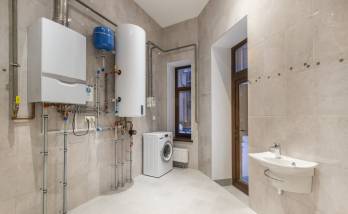 chaufferie renovee - La Maison Des Travaux